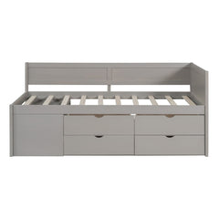 Daybed With Drawers And Shelves