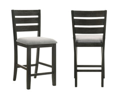 Bardstown - Counter Chair (Set of 2) - Wheat / Charcoal