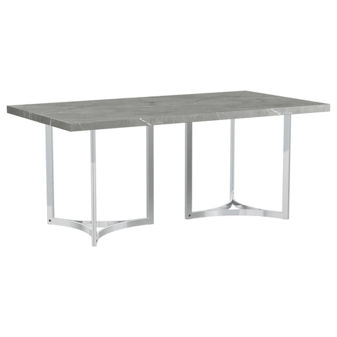 Savona - Rectangular Dining Table - Gray