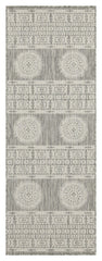 Sunshine - 5'3" X 7'3" Indoor, Outdoor Area Rug Polypropylene - Silver