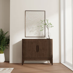 Harper - 2 Door Sideboard Buffet - Walnut Brown