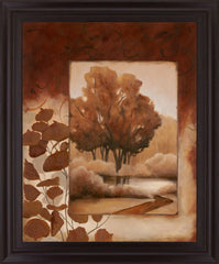 Copper Serenity - 28" x 34" Framed Wall Art