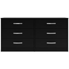 Finch - Six Drawer Dresser - 29'' Height - Black