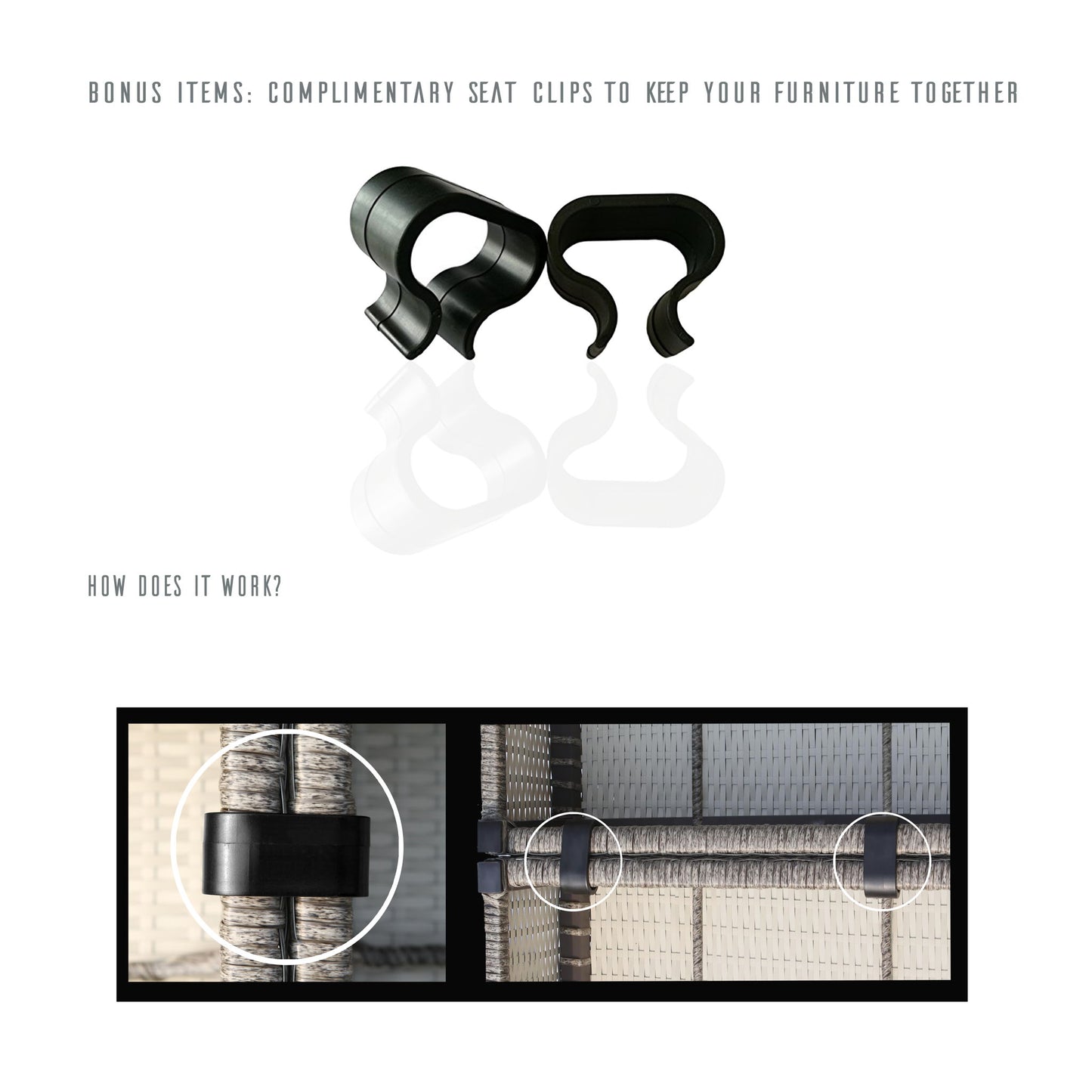 Wicker Sectional Sofa With Cushions And Table