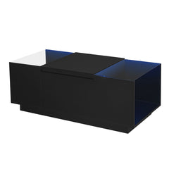 LED Coffee Table, Modern Center Table