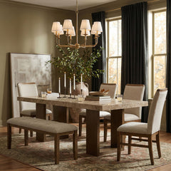 Ananda - Fabric Upholstered Bench