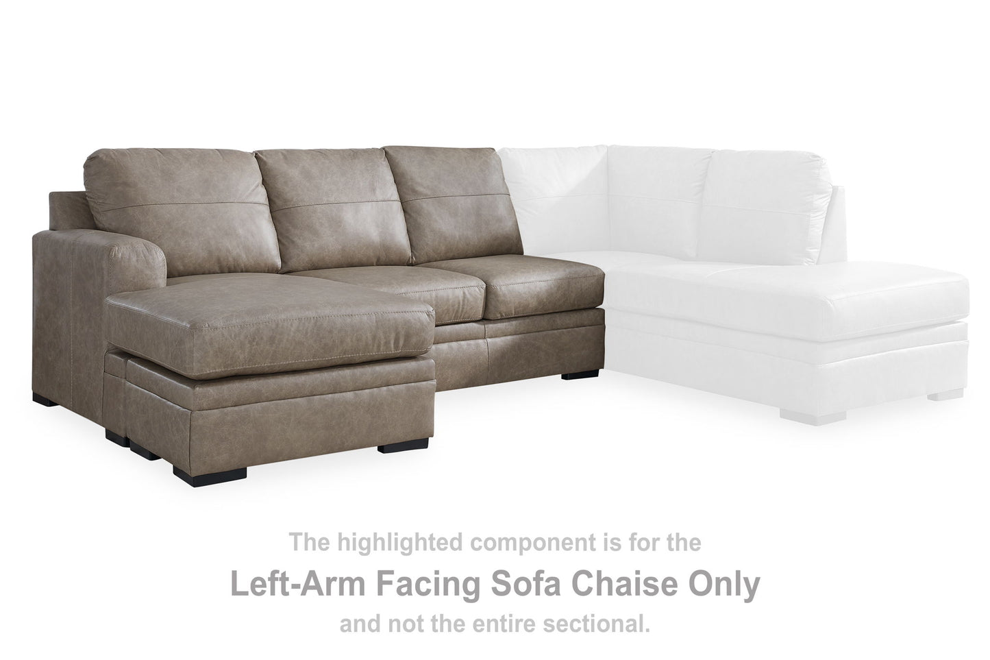Amuleto - Laf Sofa Chaise - Desert