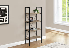 Bookshelf, Bookcase, 4 Tier, Office, Bedroom, Contemporary, Modern