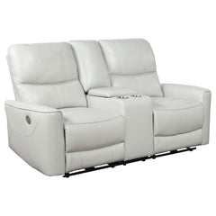 Denson - Power Reclining Loveseat With Console And USB Port