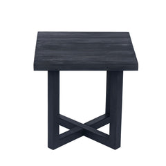 Ella - Square Side Table With Cross Stretcher Base