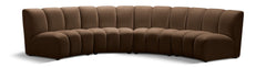 Infinity - 4 Piece Velvet Modular Sectional