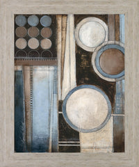 Circles in Mist - 28" x 34" Framed Wall Art