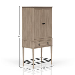 Bar Cabinet Colored - Sand