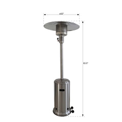 46, 000 Btu Standing Patio Heater