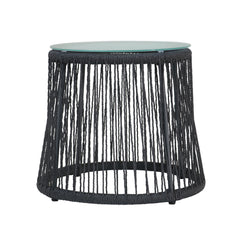 Boho Southport - Side Table With Glass Top