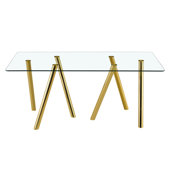 Dining Table With Transparent Surface