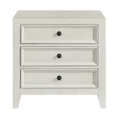 3 Drawer Nightstand With USB Charging Port