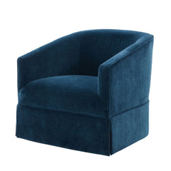 Elm - Skirted Swivel Chair