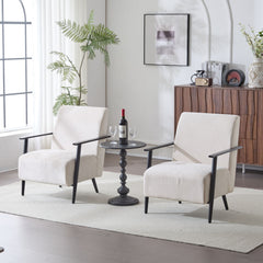 Modern Lounge Chair With Polyester Upholstery