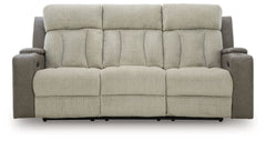 WhipLash - Power Reclining Sofa With Adj Headrest - Sisal