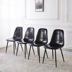 Dining Chairs (Set of 4) - Black