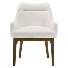 Kasha - Side Chair (Set of 2) - Chenille / Vintage Oak