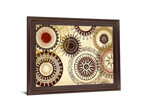 Sunburst Medallion - 28" x 34" Framed Wall Art