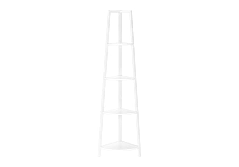 Bookshelf, Etagere, Corner, 4 Tier, Office, Contemporary & Modern