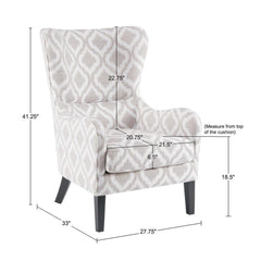 Arianna - Swoop Wing Chair