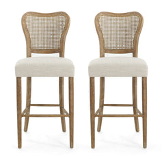 Barstool (Set of 2) - Dark Brown