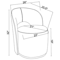Quinto - Swivel Accent Chair