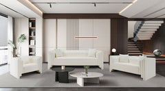 Everett - Vegan Leather Upholstered Sofa