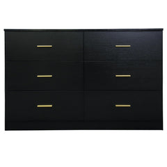 Modern Drawer Dresser For Bedroom, Ample Storage Wide Chest Of Drawers