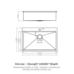 Topmount Stainless Steel Kitchen Sink With Workstation Ledge And Accessories
