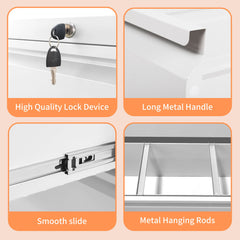 Premium Drawer Metal Lateral File Cabinet With Lock