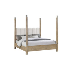 Sarai - 5 Pieces Bedroom Set With Upholstered Headboard