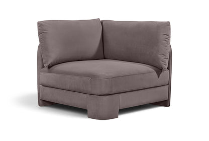 Hammond - Velvet Performance Fabric Upholstered Corner Chair