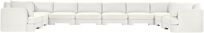Hammond - Velvet Performance Fabric Upholstered 10 Piece Sectional