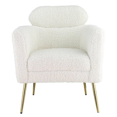 Connock - Accent Chair - White Teddy Sherpa