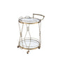 Zekera - Serving Cart - Champagne