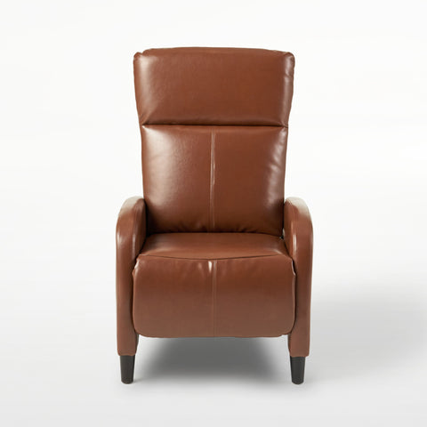 Wide Push Back Standard Recliner - Hazelnut