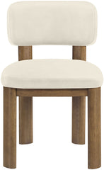 Paloma - Vegan Leather Upholstered Dining Chair (Set of 2) - Brown Frame