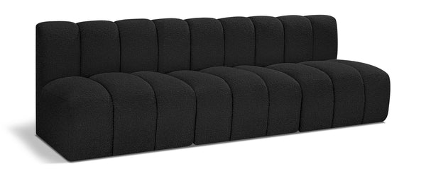 Arc - Boucle Fabric 3 Seats Modular Sofa