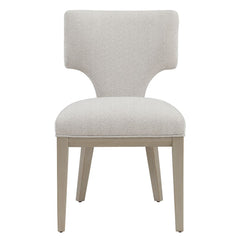 Kasa - Side Chair (Set of 2) - Linen & Champagne