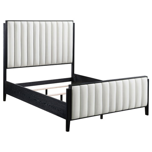 Ennis - Bed With Tufted Headboard