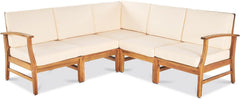 Perla - 5 Pieces Sofa Set