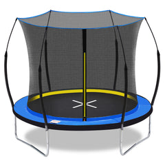8 Ft Trampoline Inner Safety Net Elastic Ropes Version - Blue
