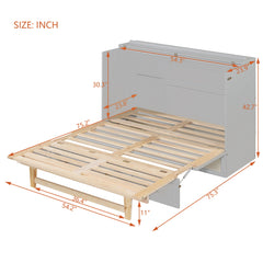 Murphy Bed With Large Drawers, Space Saving Design