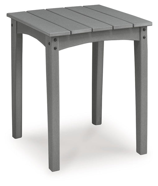 Cove Beach - Square End Table - Gray