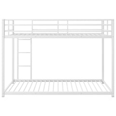 Metal Bunk Bed, Low Bunk Bed With Ladder